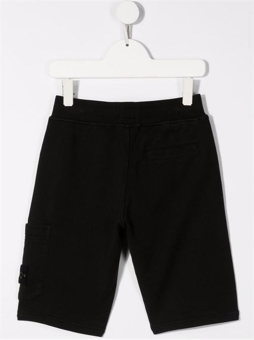 Bermuda bambino con logo laterale Stone Island STONE ISLAND KIDS | 761661840V0029